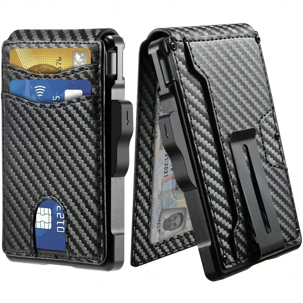 Money Clip Slim - Wallet for Men, Mens Minimalist Wallet