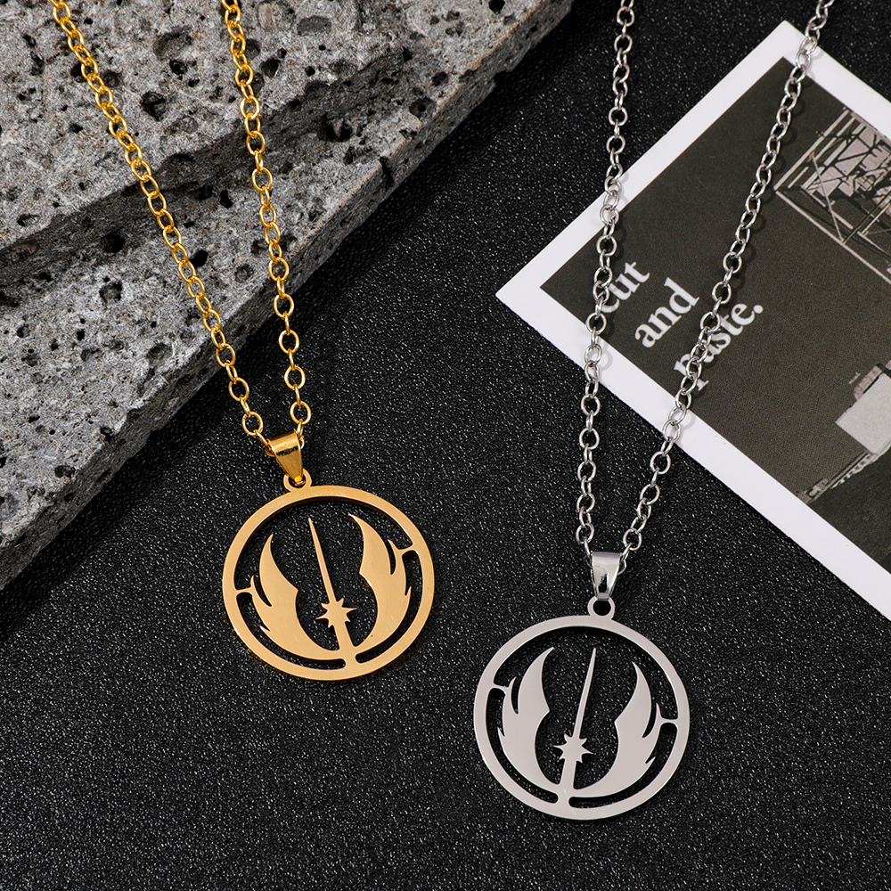 Men Accessories Fashion - Jedi Order Logo Necklace Fashion Stainless