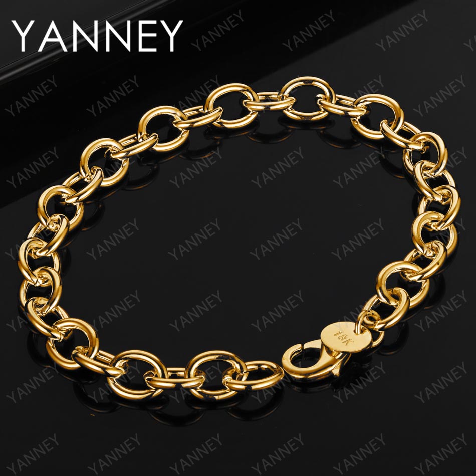 Men Accessories Chain And Bracelet - 8 Inches Charm 925 Sterling Silver