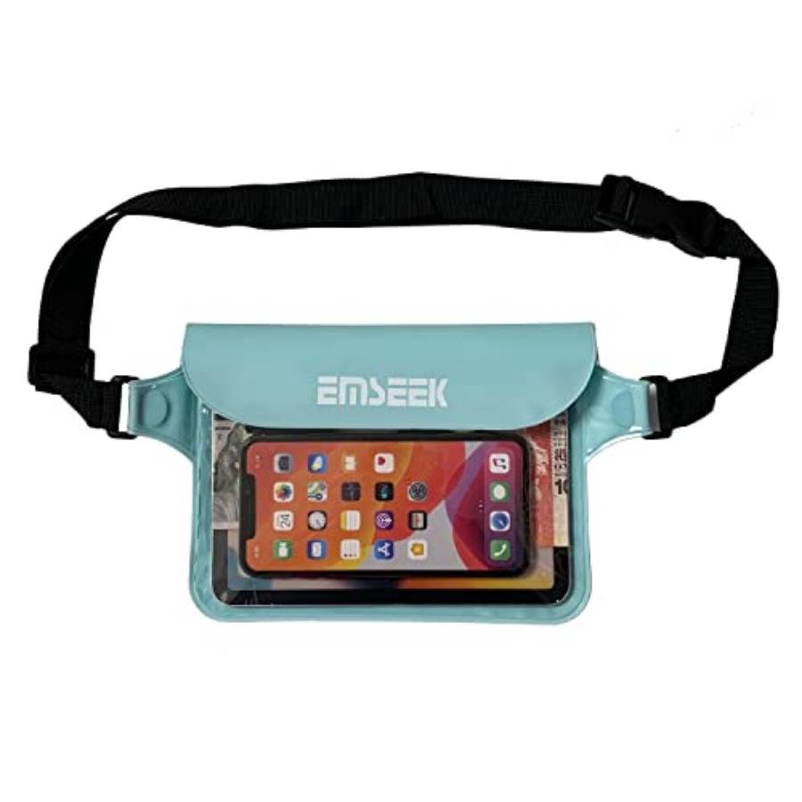 Phone Wallet Combo - Waterproof Waist Pouch Dry Belt Bag