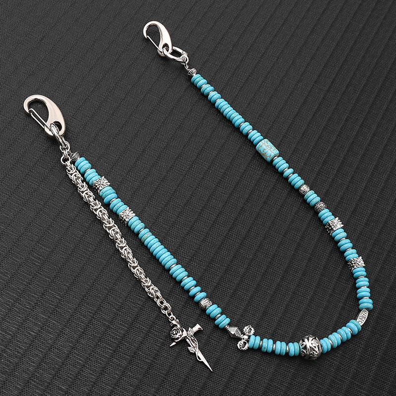 Boho Punk Jean Chain Handmade  - Men Accessories Pk reseña y precio