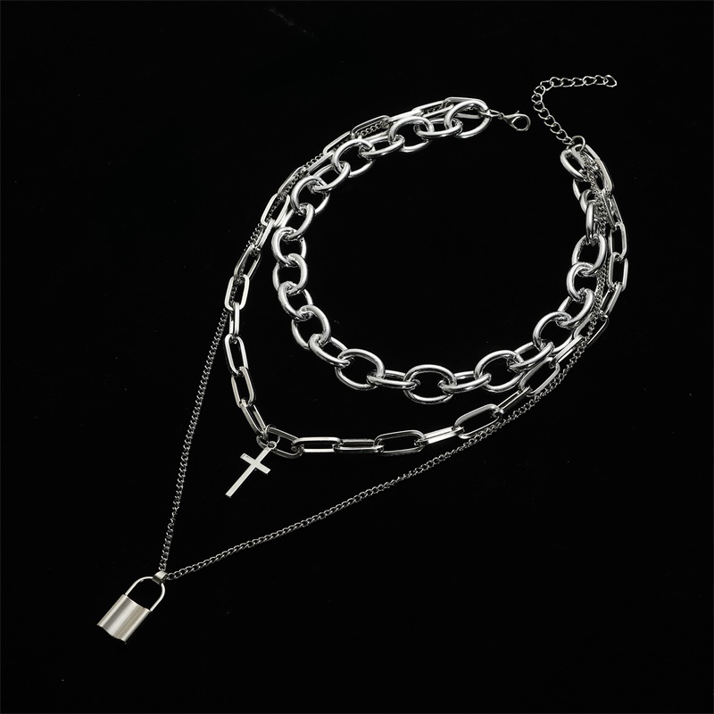 FNQUFUJ Layered grunge aesthet - Men Accessories Aesthetic reseña y precio