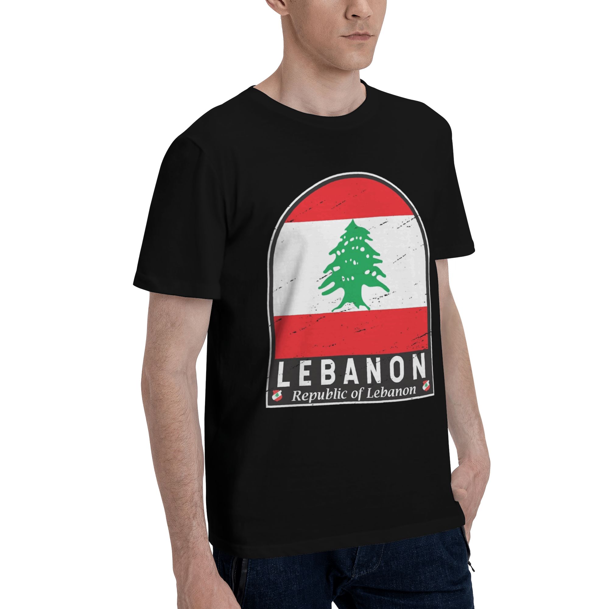 Lebanon Flag Heart Accessories - Men Accessories Lebanon reseña y precio