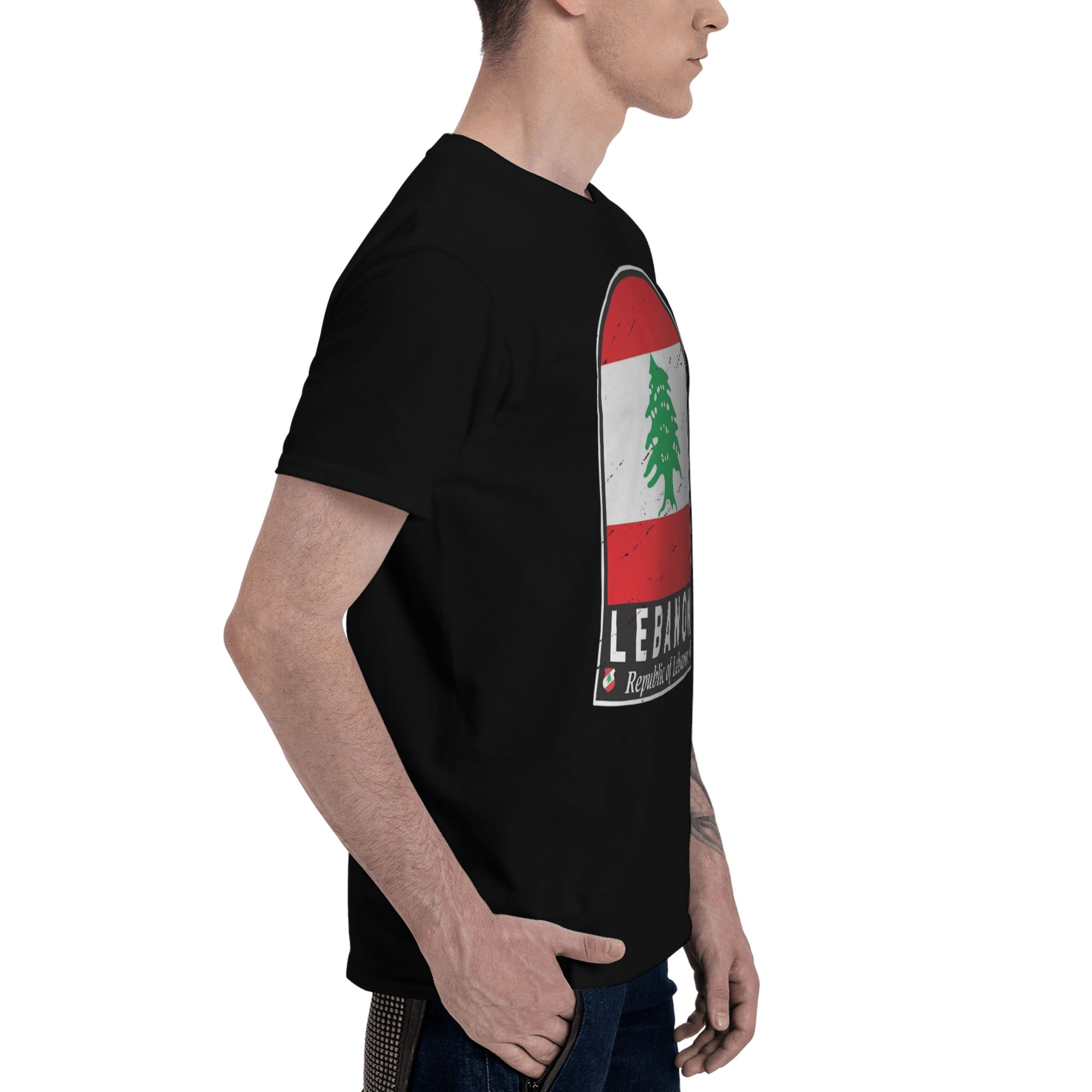 Lebanon Flag Heart Accessories - Men Accessories Lebanon reseña y precio