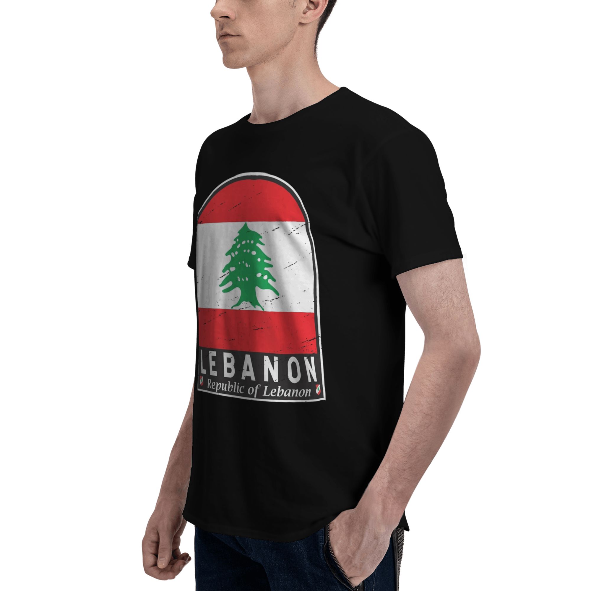 Lebanon Flag Heart Accessories - Men Accessories Lebanon reseña y precio