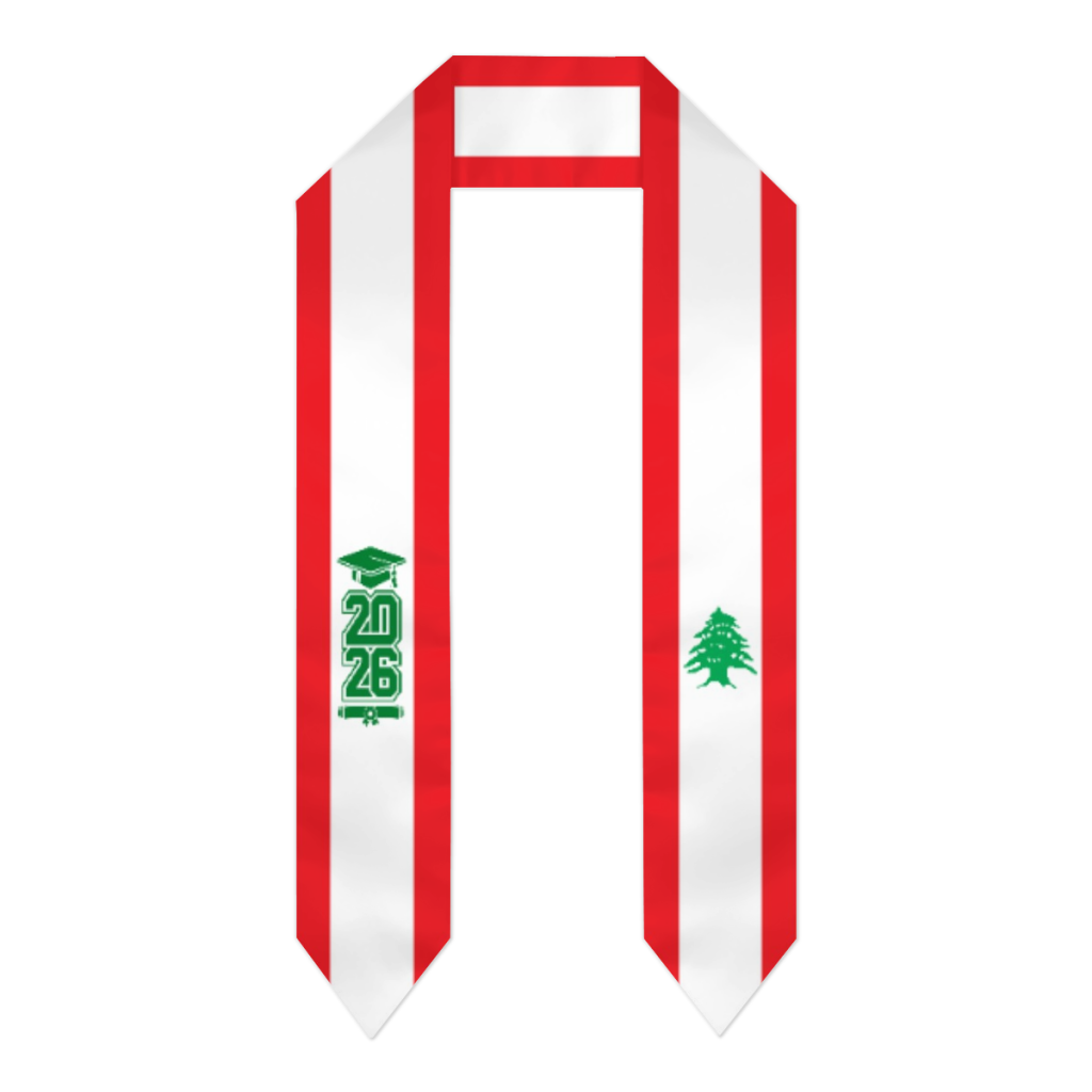 Class of 2026 Lebanon Flag Sca - Men Accessories Lebanon reseña y precio
