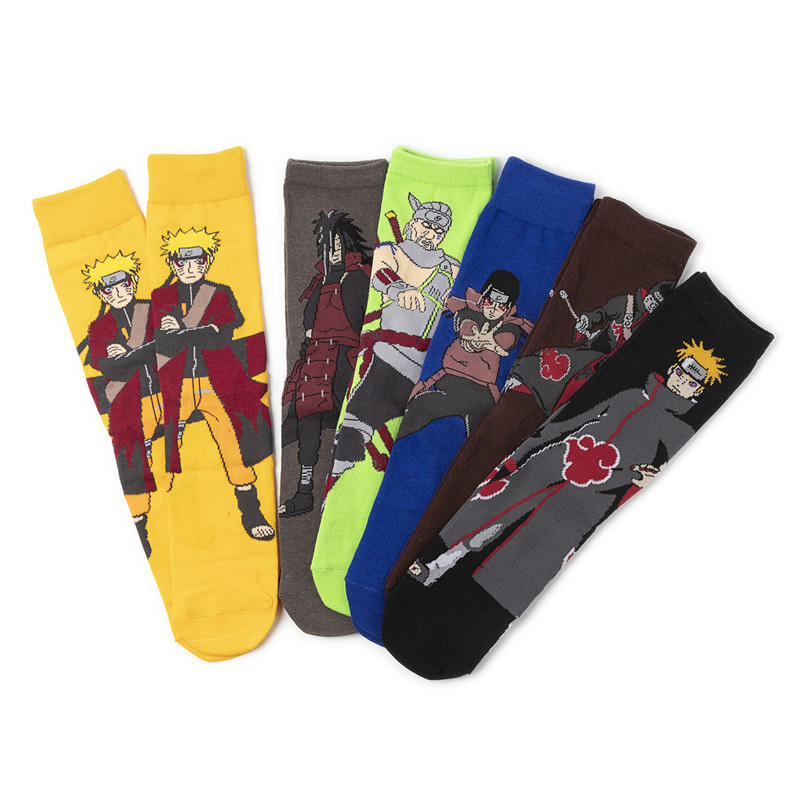 6Pairs for Naruto Mid length s - Men Accessories Fashion reseña y precio