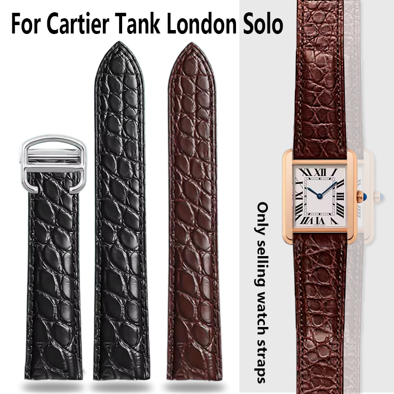 Crocodile Watchband 16 18 20 2 - Men'S Accessories London reseña y precio