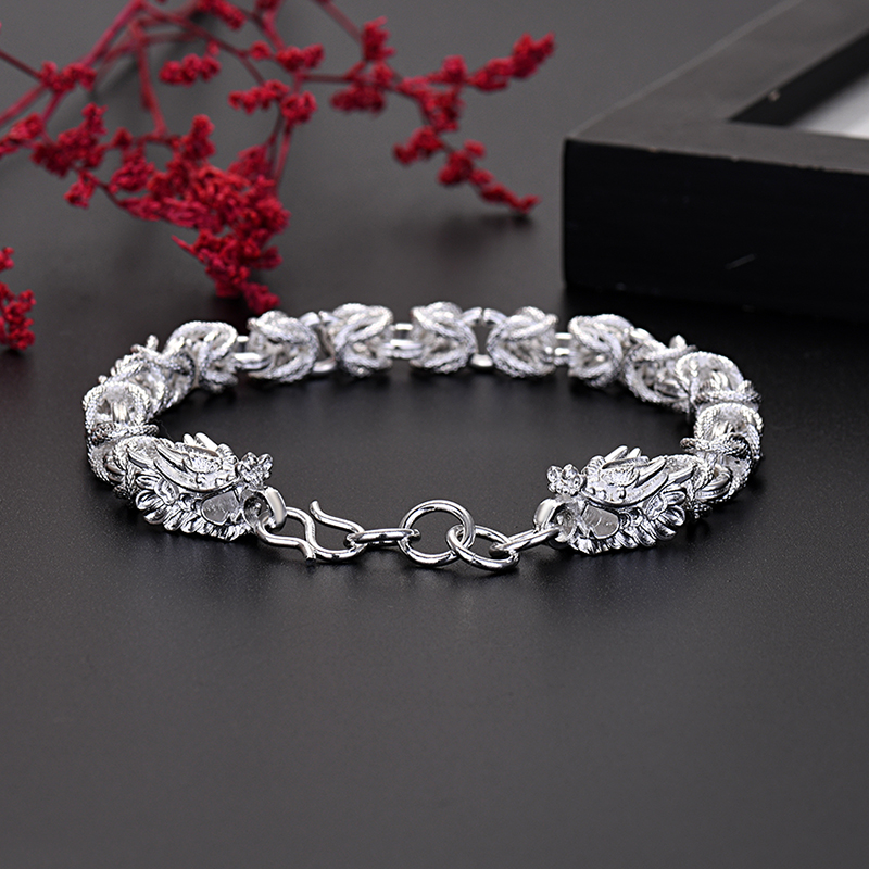 Hot luxury designer 925 Sterli - Men Accessories Chain And Bracelet reseña y precio