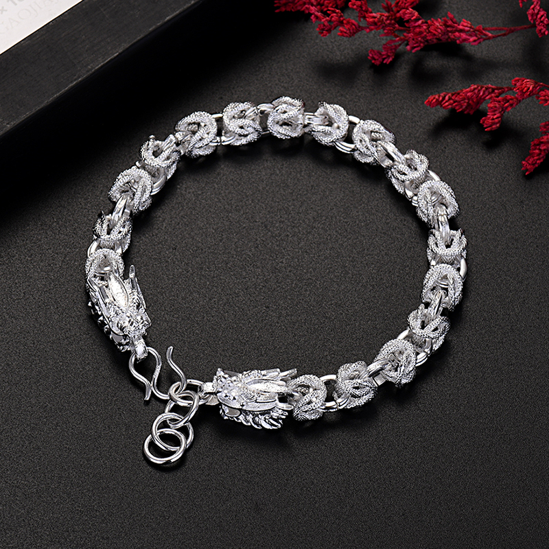 Hot luxury designer 925 Sterli - Men Accessories Chain And Bracelet reseña y precio