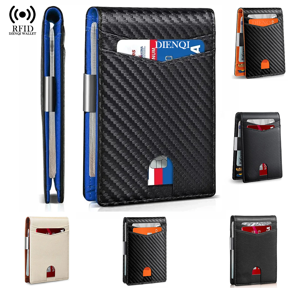 Carbon Fiber Mens Wallet Money - Money Clip Slim reseña y precio
