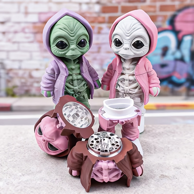 Funny Alien Herb Grinder Spice - Men'S Accessories reseña y precio