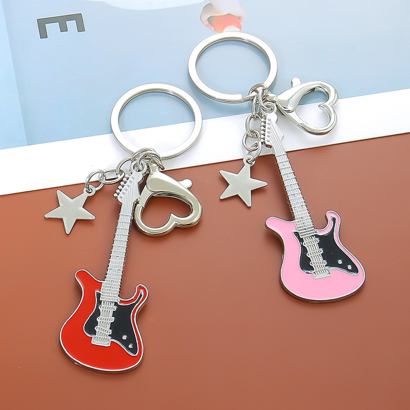 Guitar Love Heart Key Chain fo - Men Accessories All reseña y precio