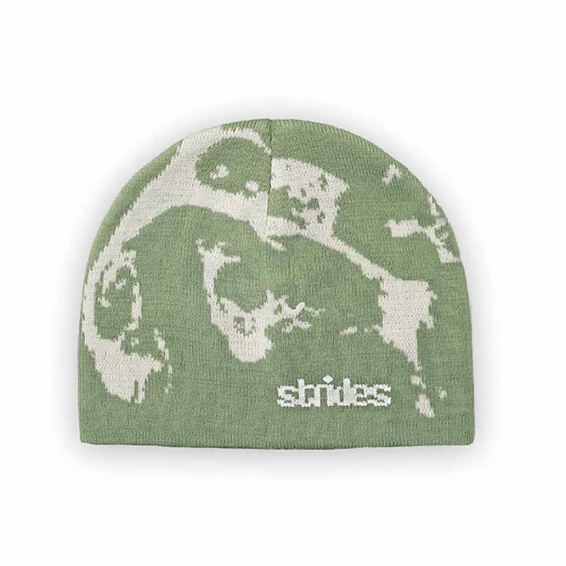 Men Beanie Strides Splatter Be - Men Accessories Aesthetic reseña y precio