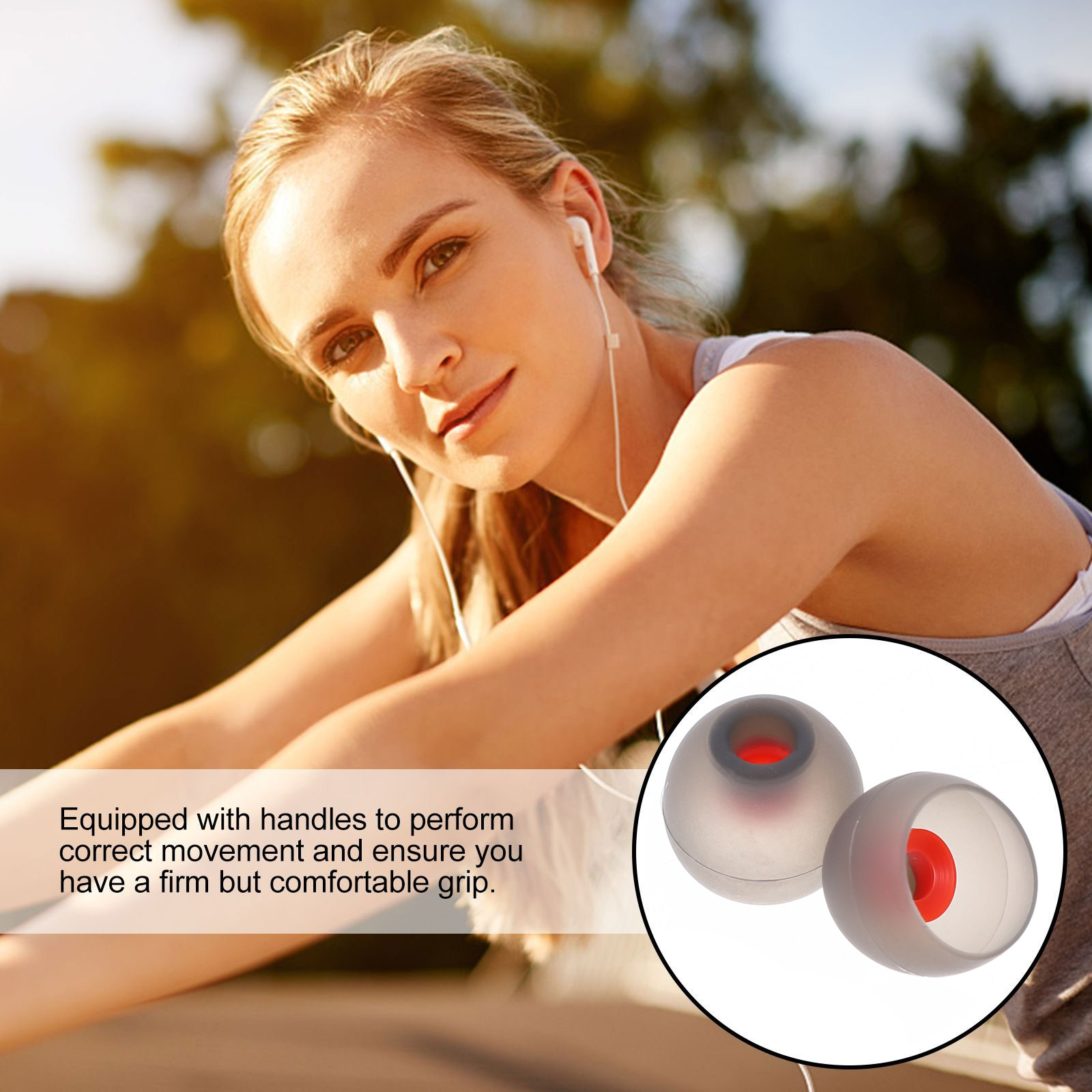 36Pcs Earphone Caps Silicone R - Men Accessories Tips reseña y precio