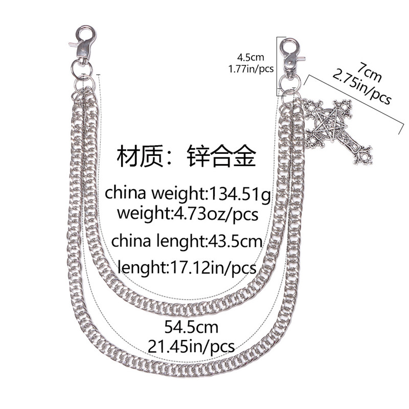 Fashion Punk Metal Pants Chain - Men Accessories All reseña y precio