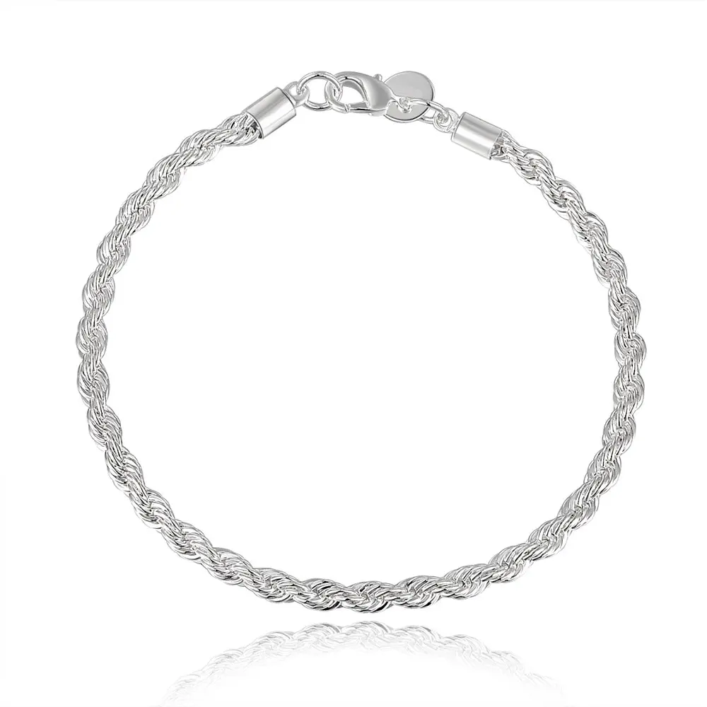Charm 925 sterling silver Acce - Men Accessories Chain And Bracelet reseña y precio