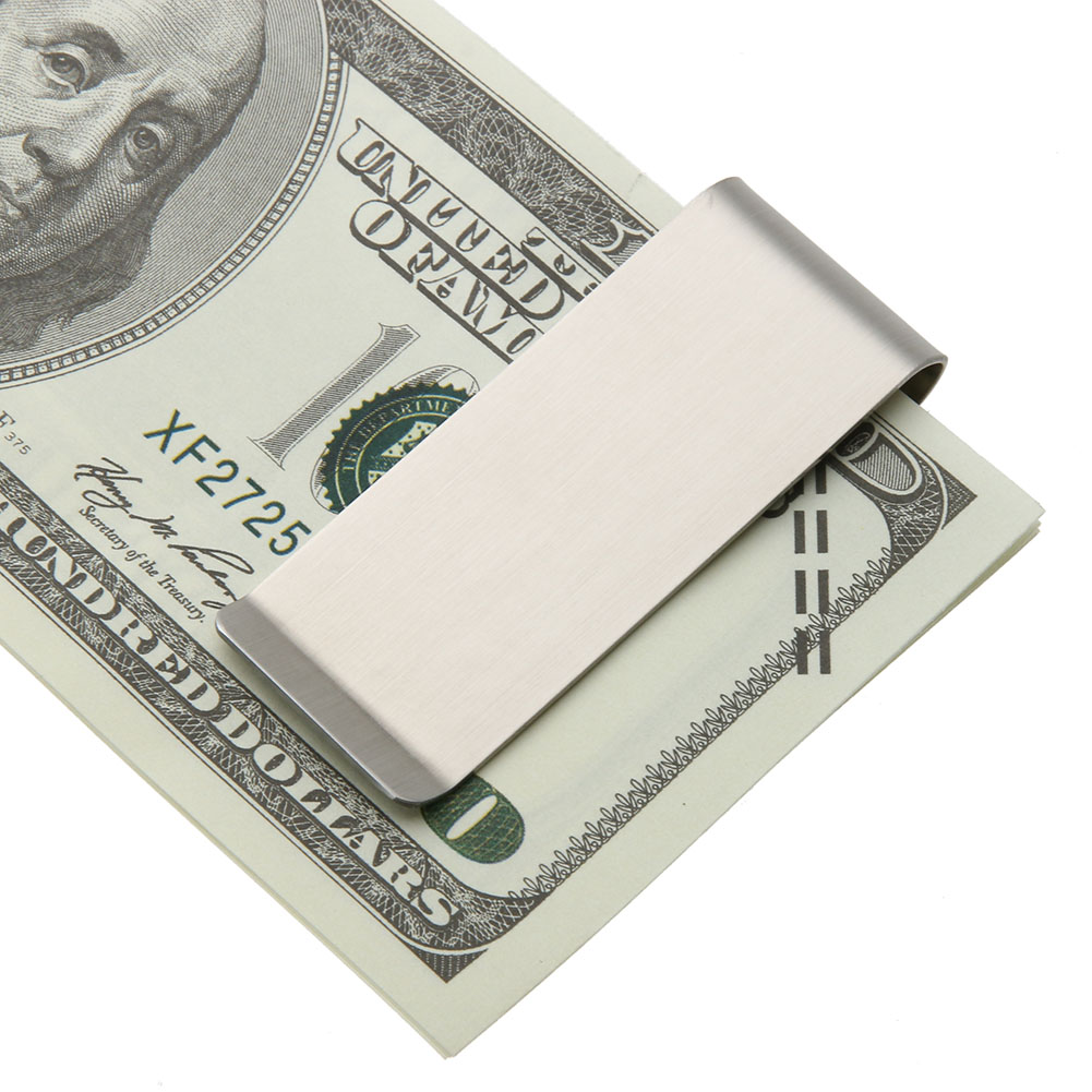 Stainless Steel Money Clip Met - Money Clip Slim reseña y precio