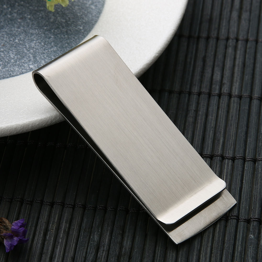 Stainless Steel Money Clip Met - Money Clip Slim reseña y precio