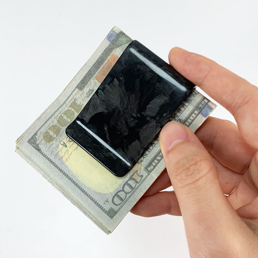 High Quality Black Real Forged - Money Clip Slim reseña y precio