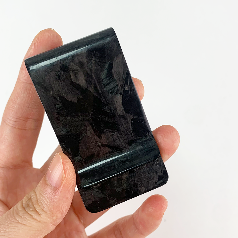 High Quality Black Real Forged - Money Clip Slim reseña y precio