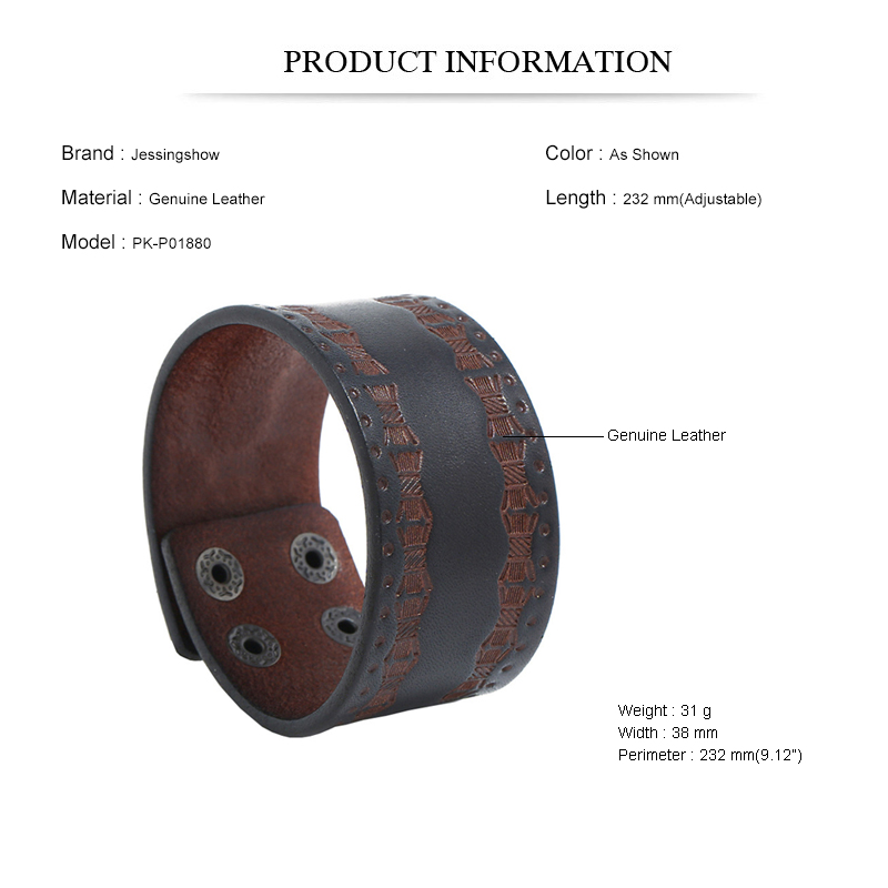 Men's Punk Vintage Bracelet -  - Men Accessories Pk reseña y precio