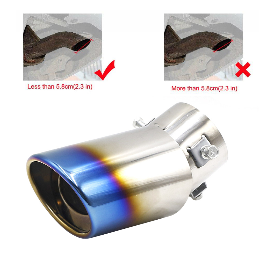 Tail Muffler Exhaust Tip Pipe  - Men Accessories Tips reseña y precio