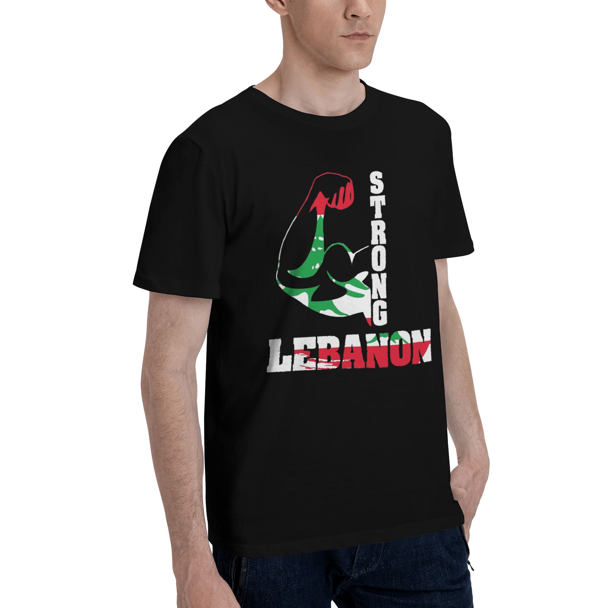 Lebanon Flag Heart Accessories - Men Accessories Lebanon reseña y precio