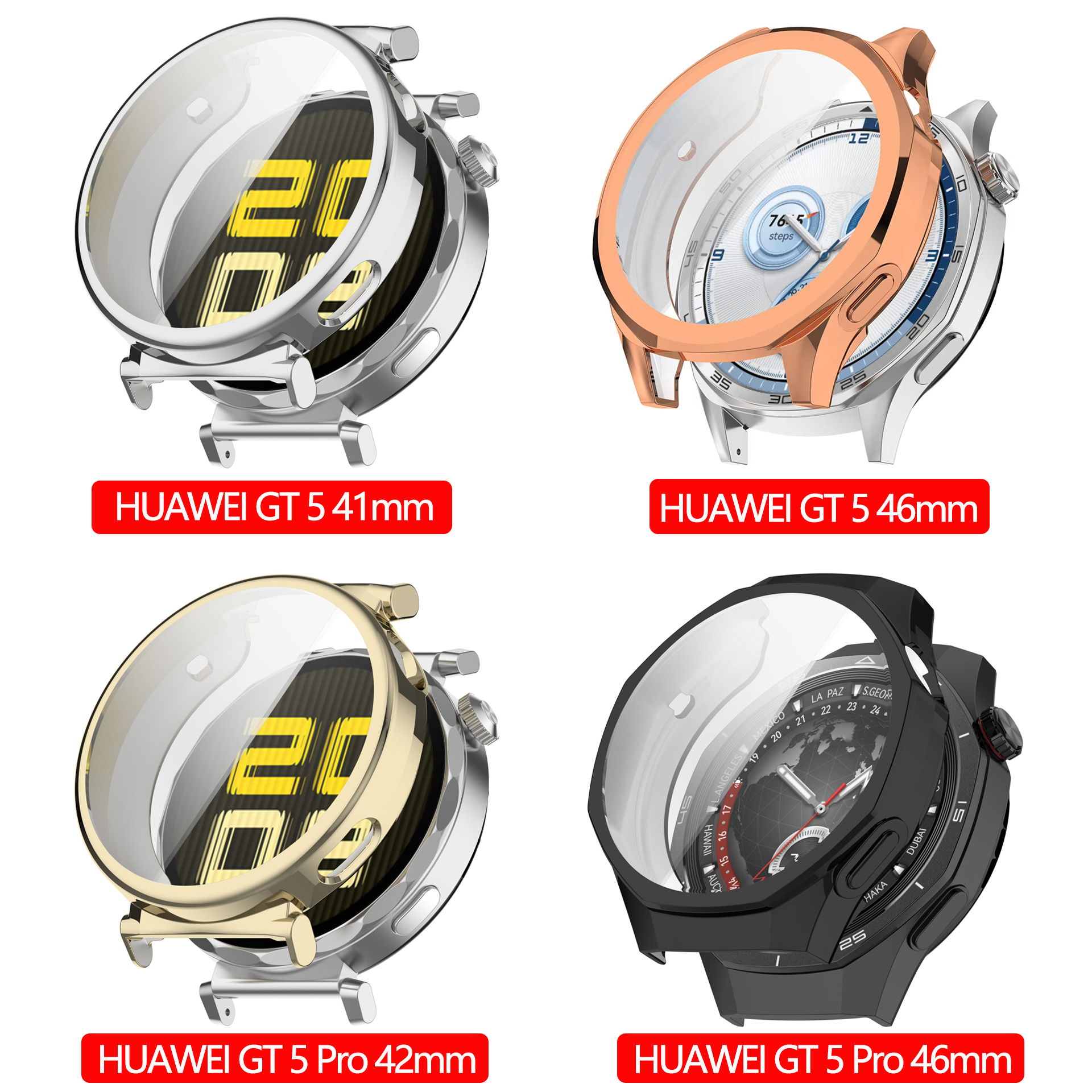 Case For HUAWEI Watch GT 5/5 P - Men Accessories All reseña y precio