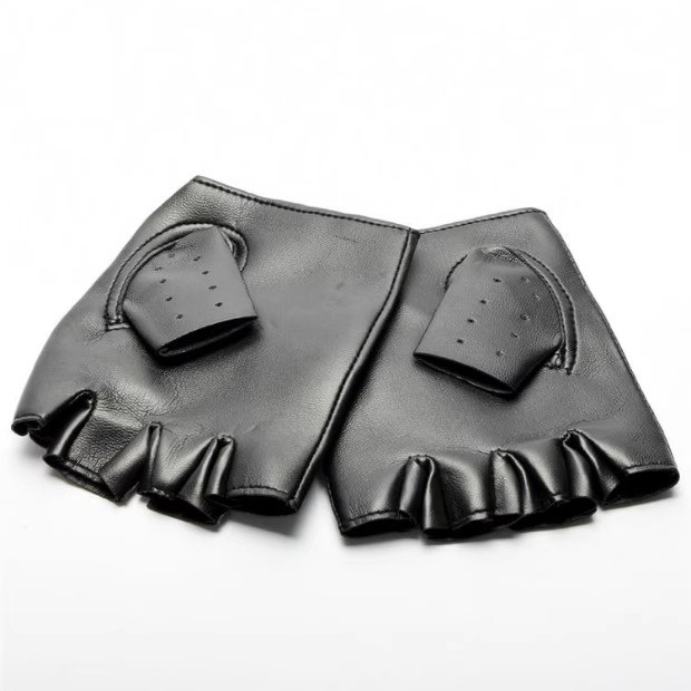 Steampunk PU Leather Fingerles - Men Accessories Fashion reseña y precio