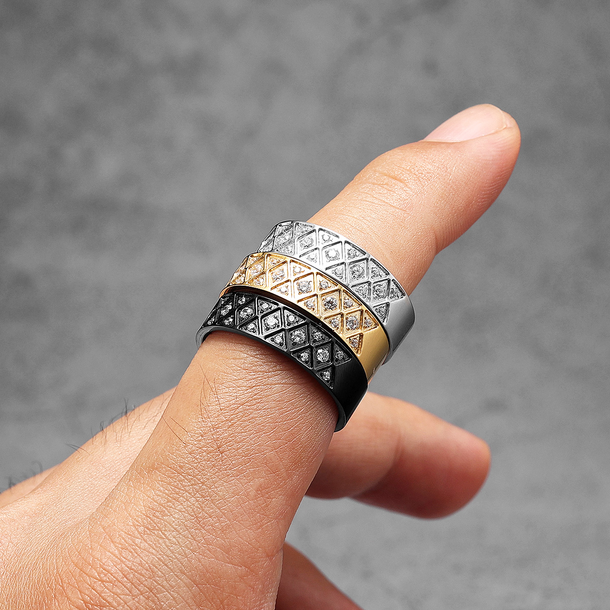 Aesthetic Gemstone Couple Enga - Men Accessories Aesthetic reseña y precio