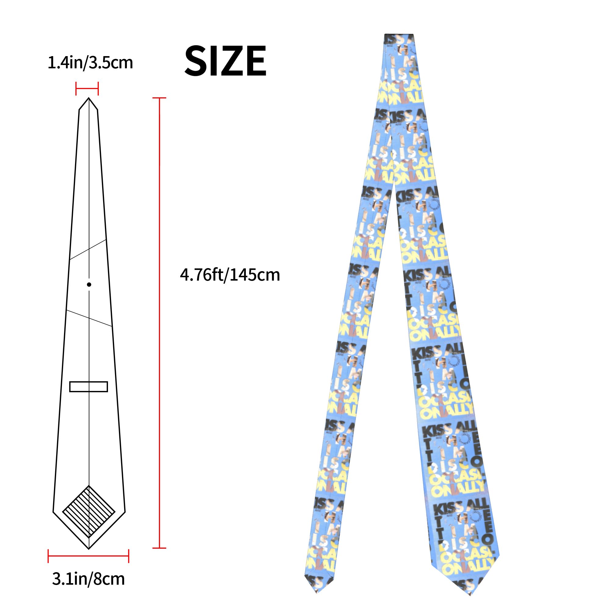 Kiss All the Time Tie Harrys S - Men Accessories All reseña y precio