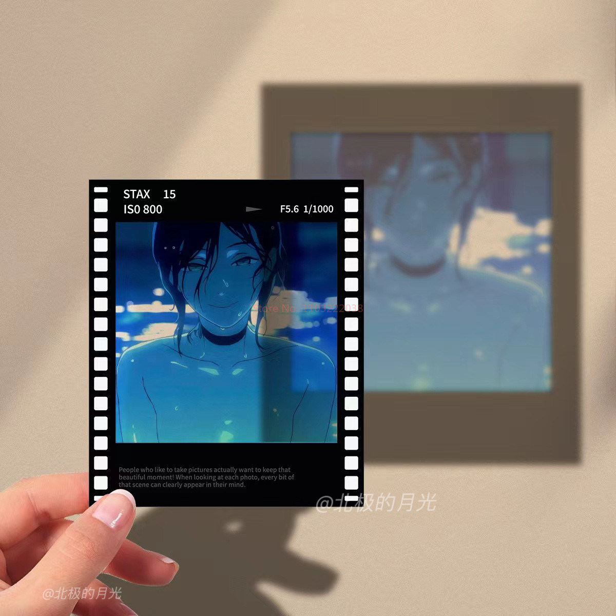 Chainsaw Man Reze Arc Polaroid - Men Accessories To Gift reseña y precio