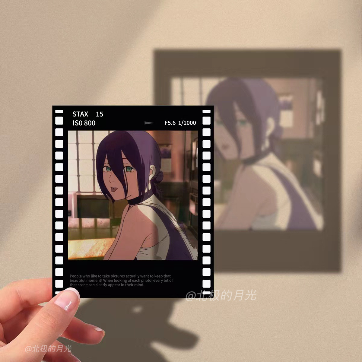 Chainsaw Man Reze Arc Polaroid - Men Accessories To Gift reseña y precio