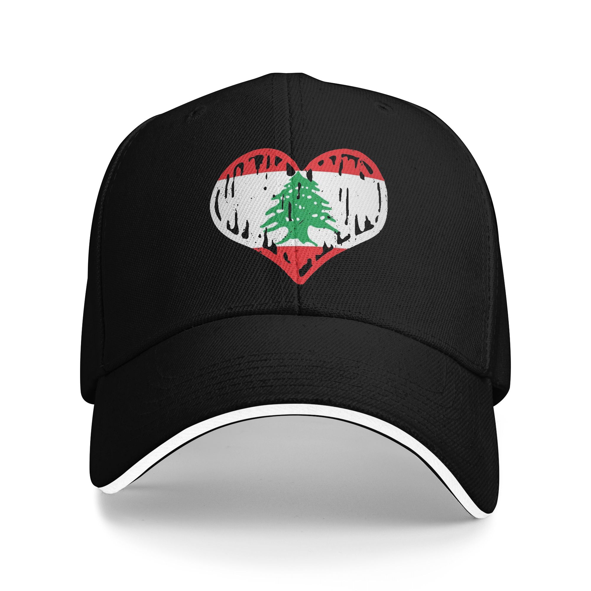 Lebanon Flag Heart Accessories - Men Accessories Lebanon reseña y precio