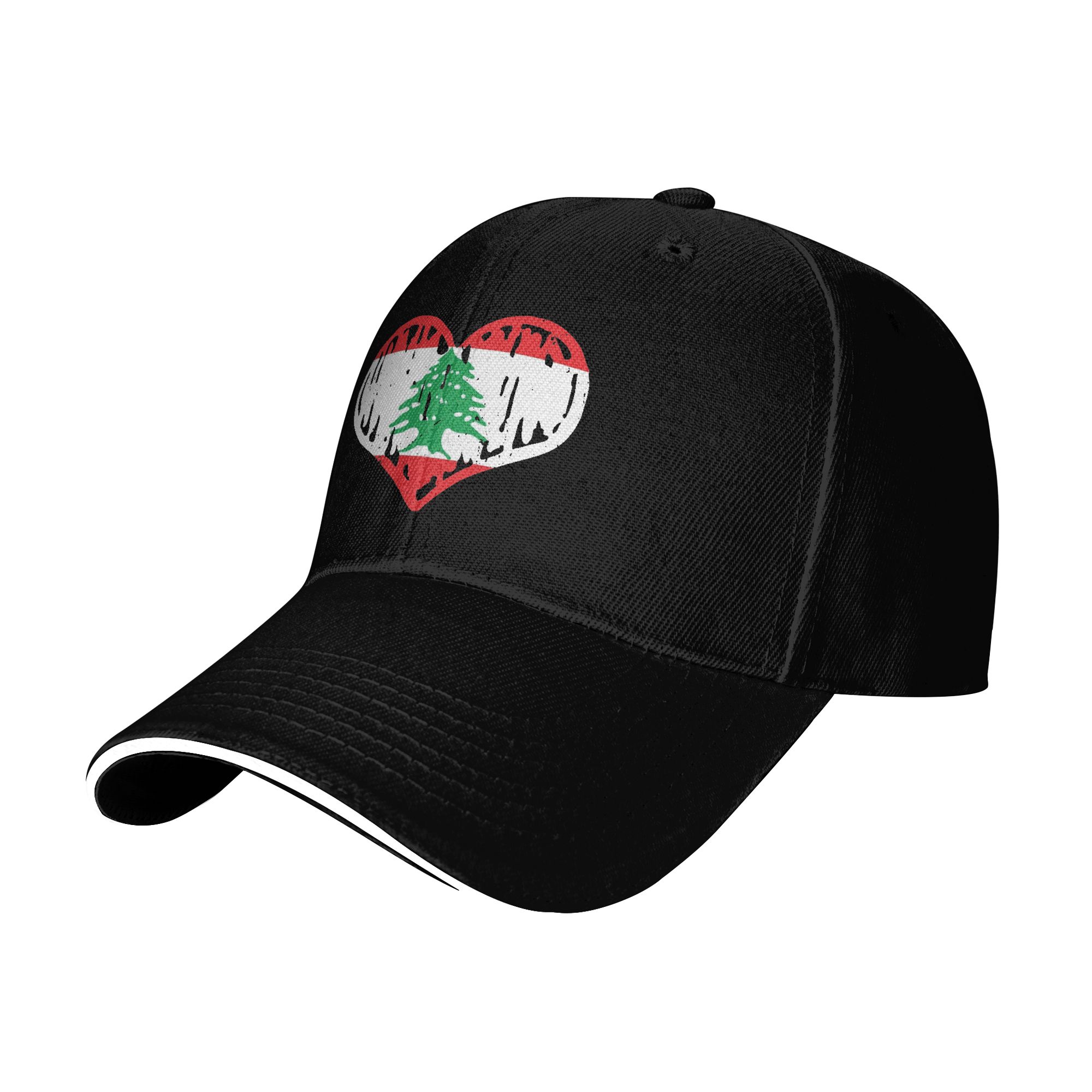 Lebanon Flag Heart Accessories - Men Accessories Lebanon reseña y precio