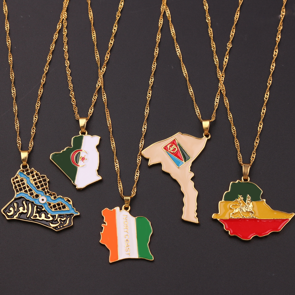 Fashion Trend World Map Neckla - Men Accessories Fashion reseña y precio