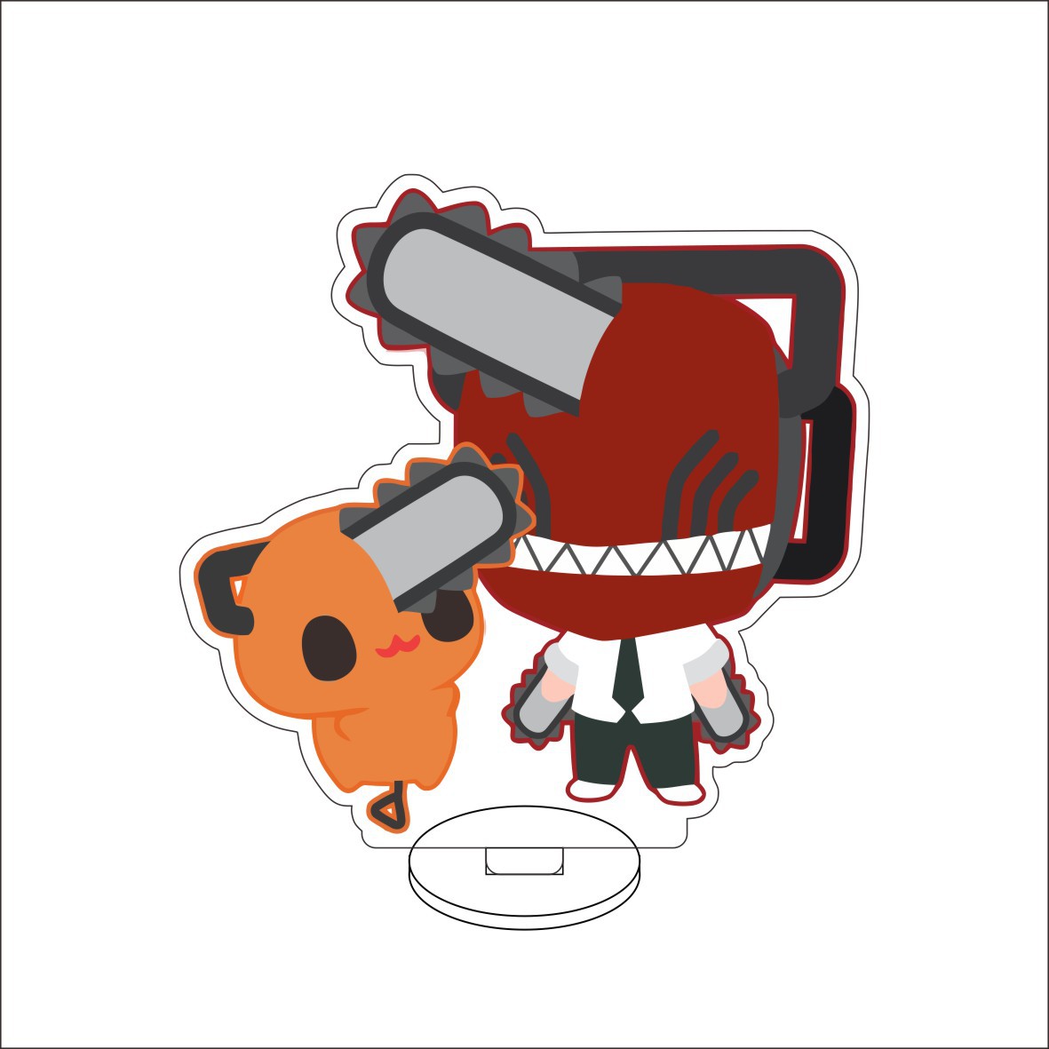 10CM Anime Chainsaw Man Pochit - Men Accessories To Gift reseña y precio