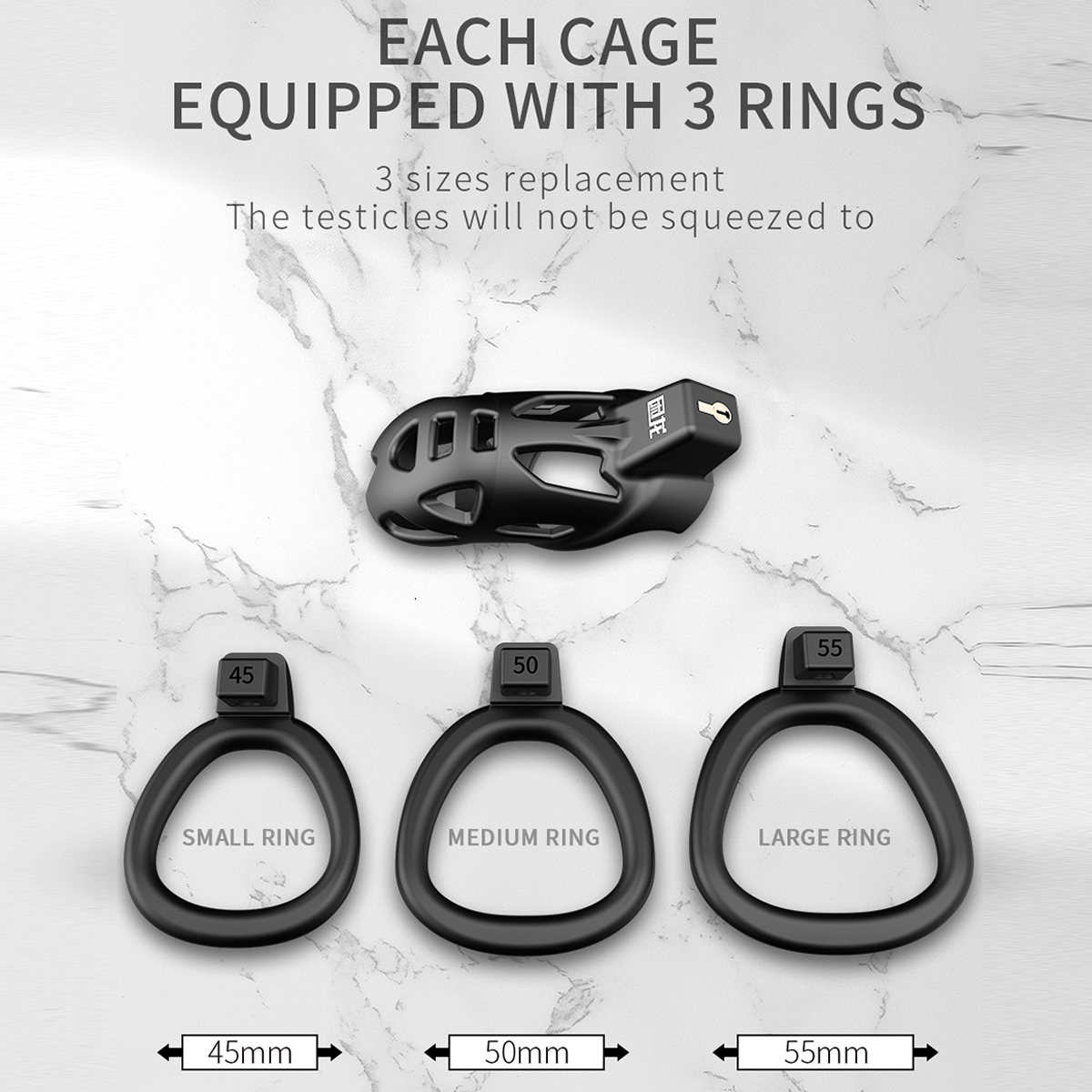 Male Chastity Cage Penis Lock  - Men'S Accessories reseña y precio