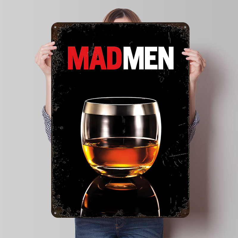 Mad Men TV Show Poster Customi - Men Accessories Aesthetic reseña y precio