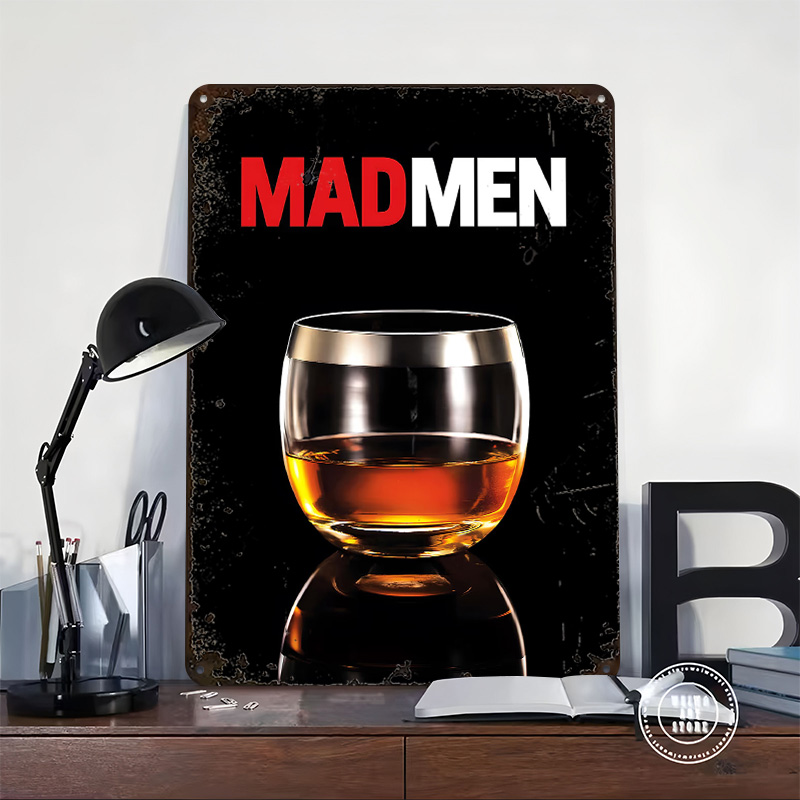 Mad Men TV Show Poster Customi - Men Accessories Aesthetic reseña y precio