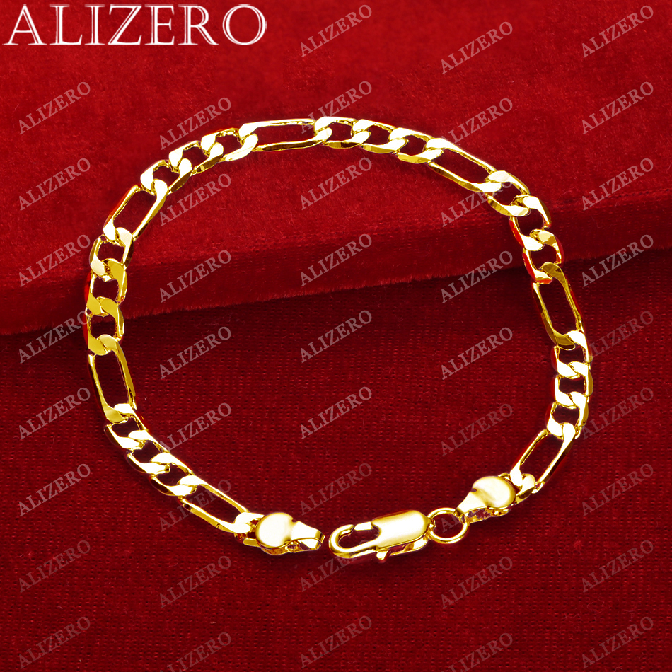 ALIZERO 925 Sterling Silver 18 - Men Accessories Chain And Bracelet reseña y precio