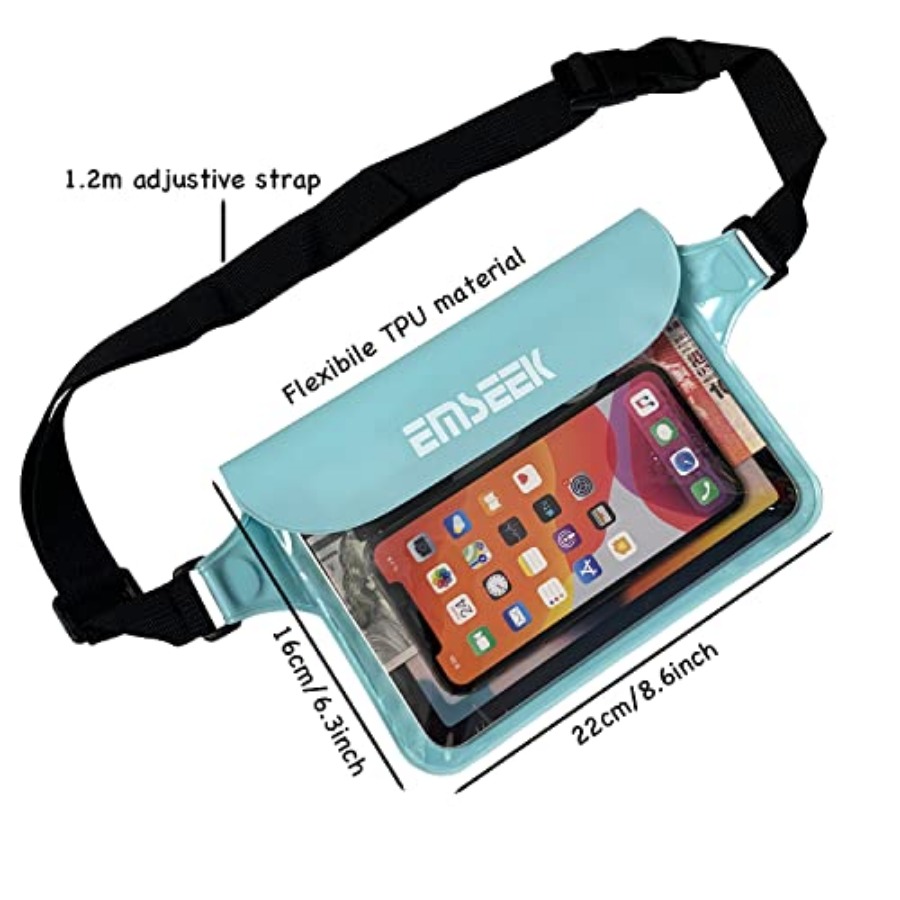 Waterproof Waist Pouch Dry Bel - Phone Wallet Combo reseña y precio