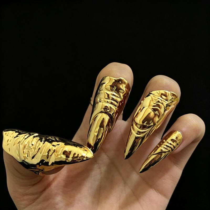 Punk Metallic Claw Nail Rings  - Men Accessories Tips reseña y precio