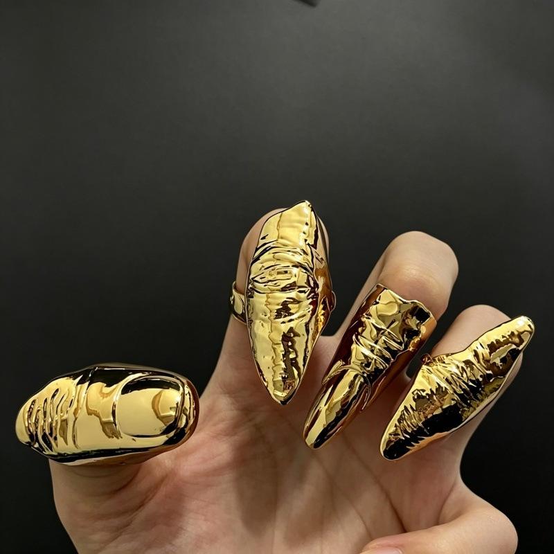 Punk Metallic Claw Nail Rings  - Men Accessories Tips reseña y precio