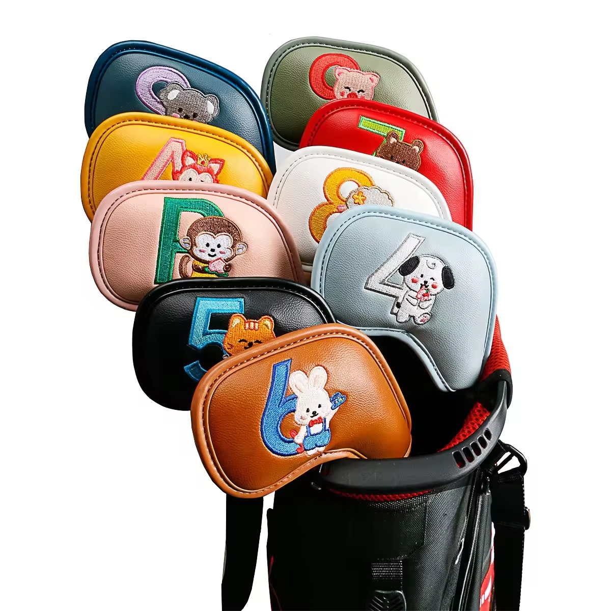 9Pcs Cute Cartoon Animal Golf  - Men'S Accessories reseña y precio