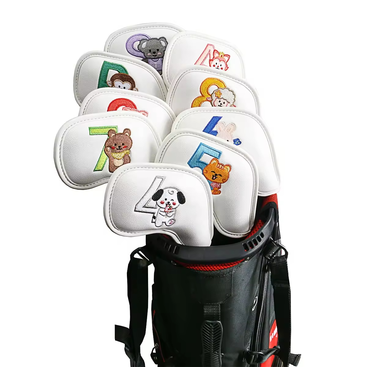9Pcs Cute Cartoon Animal Golf  - Men'S Accessories reseña y precio