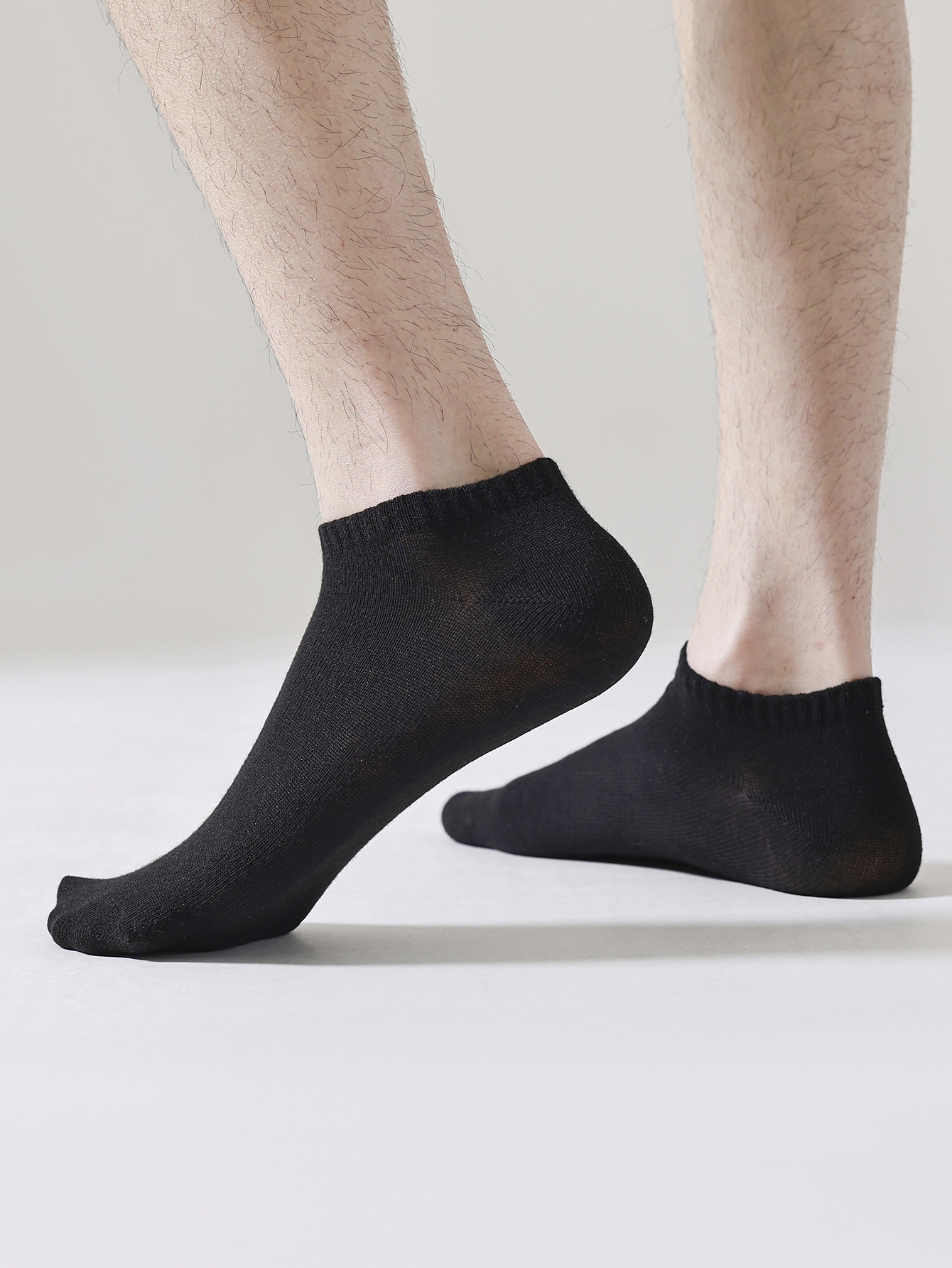 10 Pairs Black Men Crew Socks, - Men Accessories Fashion reseña y precio