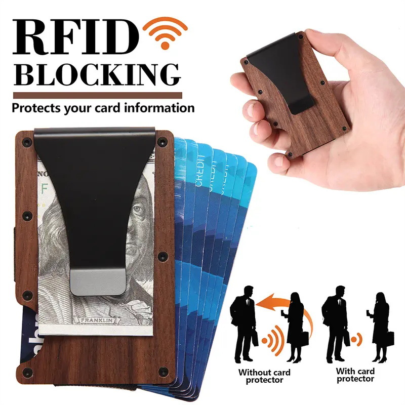 Minimalist Wallet for Men & Wo - Money Clip Slim reseña y precio