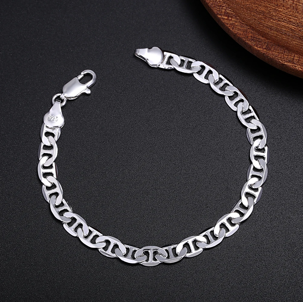 Luxury designer 925 Sterling S - Men Accessories Chain And Bracelet reseña y precio